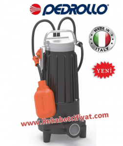 PEDROLLO TR 1.1  1,5HP 380V 1 1/2'' Çıkışlı  Öğütücülü Foseptik Pompası