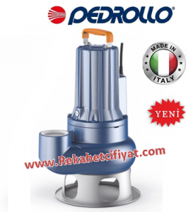 PEDROLLO MC 40/50 4HP 380V 2 1/2'' Çıkışlı Flatörlü Döküm Gövdeli Foseptik Dlgıç Pompası