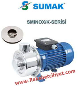 Sumak SMINOX/K-220/2 2.2hp 220v Paslanmaz Santrifüj Pompa