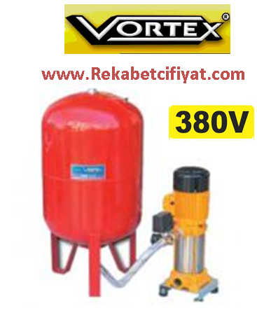 VKP VD6-09 T 3HP 380V 100lt Genleşme Tank+ Flex Paket Hidrofor