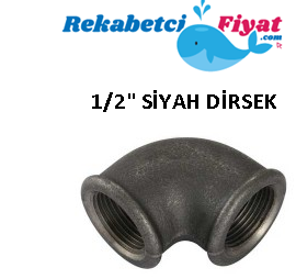 1/2'' Siyah Dirsek