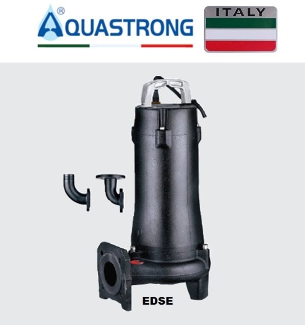 Aquastrong 50EDSEm15-20-2.2L       2.2kW 220V  Komple Döküm Kirli Su Ve Foseptik Dalgıç Pompa