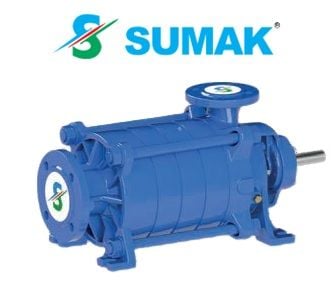 SUMAK, SYT32/8E, 15 HP 380V YATAY MİLLİ KADEMELİ UÇTAN EMİŞLİ POMPA