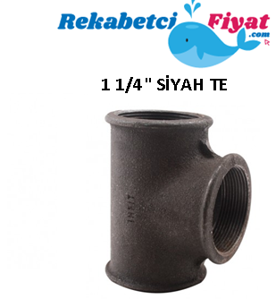 1 1/4'' Siyah Te