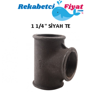 1 1/4'' Siyah Te