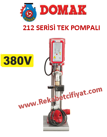 DOMAK 212-10T 7,5HP 380V 20Kat / 48Daire Tek Pompalı Paket Hidrofor