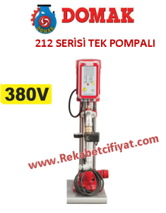 DOMAK 212-10T 7,5HP 380V 20Kat / 48Daire Tek Pompalı Paket Hidrofor