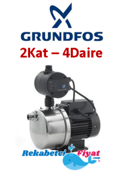 GRUNDFOS JPC 2 1HP 220V Akış Kontrol Cihazlı Paket Hidrofor