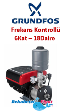 GRUNDFOS CMBE 3-62 2LT 1.5HP 220V Frekans Kontrollü Paket Hidrofor -98374701