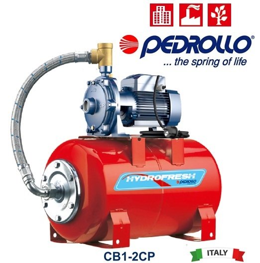 Pedrollo CB1-2CP 32/200B   1X5.5Hp 380V  Tanklı Paket Hidrofor