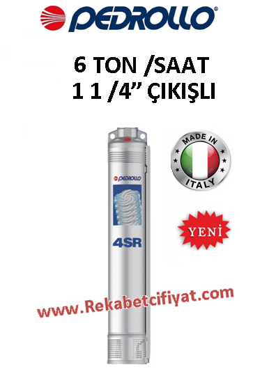 PEDROLLO 4SR 4/60 7,5HP 60 Kademeli Motorsuz Dalgıç Pompa
