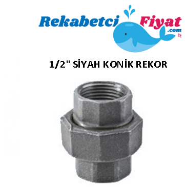 1/2'' Siyah Konik Rekor