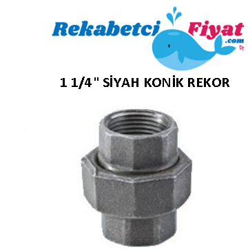1 1/4'' Siyah Konik Rekor