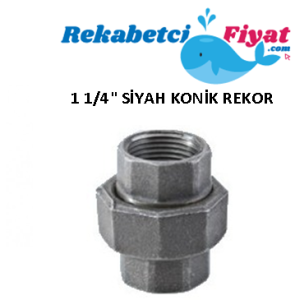 1 1/4'' Siyah Konik Rekor