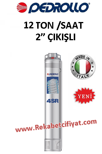 PEDROLLO 4SR 8/42 10HP 42 Kademeli Motorsuz Dalgıç Pompa