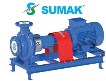 Sumak SMT315/65 7.5KW 380V Tek Kademeli Salyangoz Gövdeli Pompa (1450 d/d)