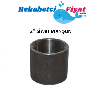 2'' Siyah Manşon