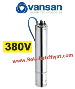 VANSAN VSM 04/3T 3HP 380V 4'' Derin Kuyu Dalgıç Motor