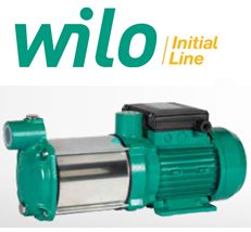 Wilo İnital MSH 408 T 4hp 380v Çok Kademeli Yatay Milli Santrifüj Pompa