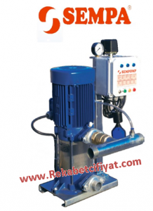 SEMPA SPK 80-08 X1 1,5HP 380V Tek Pompalı Otomatik Paket Hidrofor