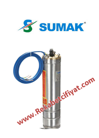 4SMT10 1HP 380V 4\'\' SUMAK DALGIÇ MOTOR