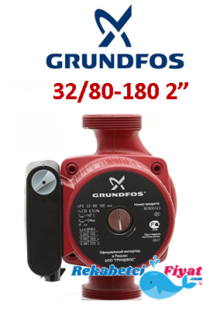 GRUNDFOS UPS2 32/80-180 2'' Çıkışlı 3 Hızlı Dişli Sirkülasyon Pompası