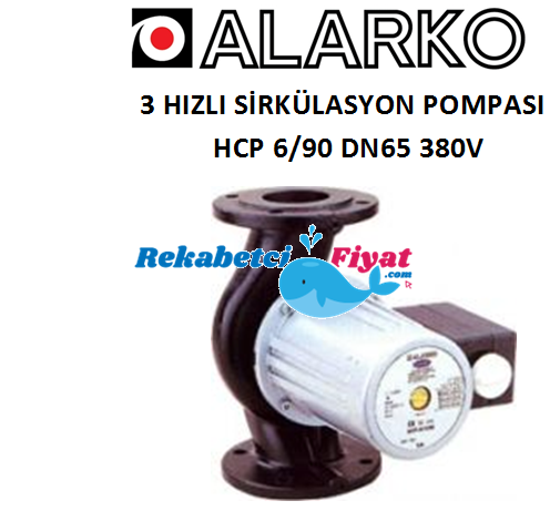 ALARKO HCP 6/90 DN65 PN10 380V Üç Hızlı Flanşlı Sirkülasyon Pompası