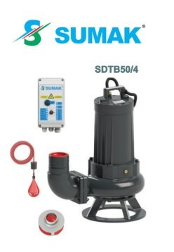 Sumak SDTB75/4  7.5Hp 380V Foseptik Dalgıç Pompa (1450 d/d)