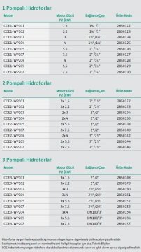 Wilo COE1-WP207  380V  10HP  Bir Pompalı Yatay Monoblok Trifaze Hidrofor