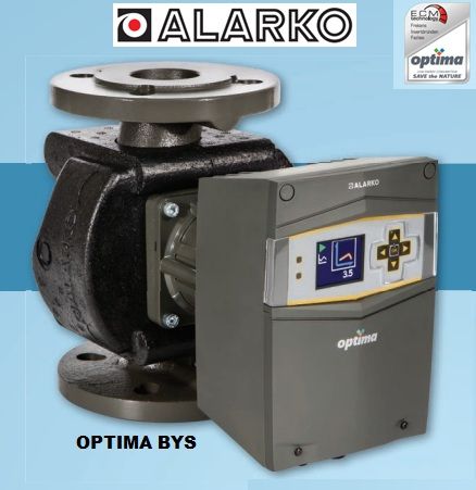 Alarko OPTIMA BYS 5/8   Flanşlı Tip Frekans Kontrollü Sirkülasyon Pompası - Ekransız