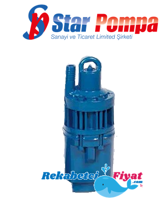 STAR ST1-40 220w 1/2\'\' Çıkışlı 40mt Kablolu Titreşimli Dalgıç Pompa