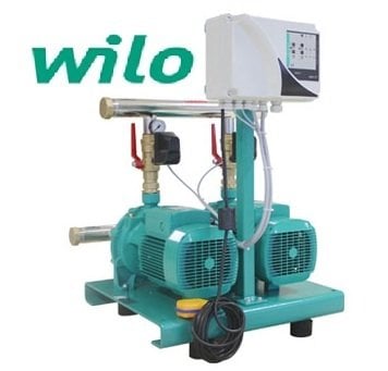 Wilo COE2-WP207  380V  2X10HP  İki Pompalı Yatay Monoblok Trifaze Hidrofor