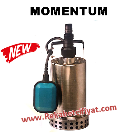 MOMENTUM PKS-550S 500W 220V Paslanmaz Gövdeli Atık Su Drenaj Pompası