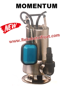 MOMENTUM PKS-750SW 750W 220V Paslanmaz Gövdeli Atık Su Drenaj Pompası