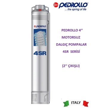 Pedrollo  4SR 15/7     3Hp    4\'\' Motorsuz Dalgıç Pompa (2\'\'  Bağlantı Çapı)