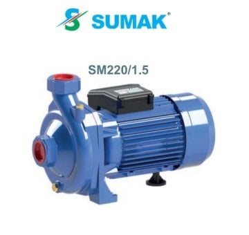 Sumak SM220/1.5   2.2Hp 220V  Tek Fanlı Santrifüj Pompa