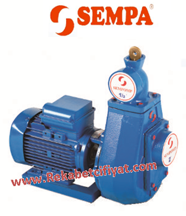 SEMPA, TKF-E 80/2,5 2HP 380V Kendinden Emişli Santrifüj Pompa