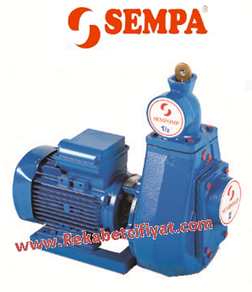 SEMPA, TKF-E 100/3 15HP 380V Kendinden Emişli Santrifüj Pompa