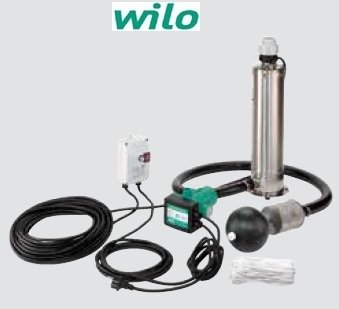 Wilo SUB-TWI5-SE 304 M PnP  220V  0.75 Hp  Paslanmaz Keson Kuyu Kademeli Hidroforlu Dalgıç Pompa