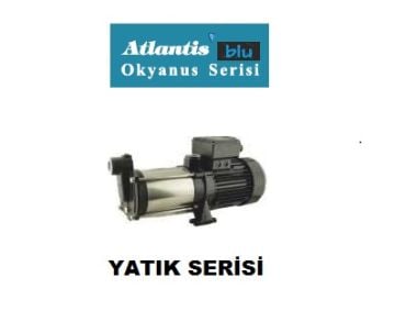 ATLANTİS YATIK 7-8T  3HP 380V Yatık Milli Çok Kademeli Pompa