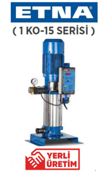 Etna 1 KO 15/4-22 3hp 380v Tek Pompalı Çok Kademeli Paket Hidrofor