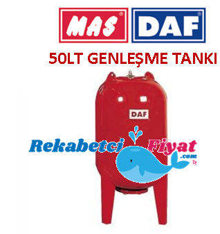 DAF TM-50 50LT 10Bar Dik Ayaklı Genleşme Tankı