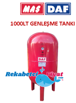 DAF TM-1000 1000LT 10Bar Dik Ayaklı Genleşme Tankı