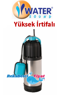 WATER SOUND QSB-JH-1000127 1HP 220V 1'' Çıkışlı Yüksek İrtifalı Keson Kuyu Dalgıç Pompa