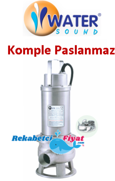 WATER SOUND WQ20-10-1.5D 2HP 220V Komple Paslanmaz Pis Su Dalgıç Pompa