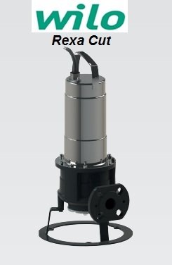 Wilo Rexa CUT GI03.41/S-T25-2-540   3.4Hp 380V  Parçalayıcı Bıçaklı Foseptik Dalgıç Pompa