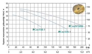 Momentum PC/158-1 1Hp 380v Tek Fanlı Santrifüj Pompa