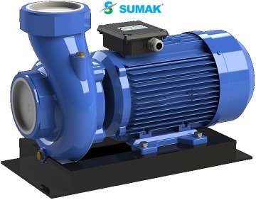 Sumak SMT750/4-S   7.5Hp 380V Sıcak Su Santrifüj Pompa