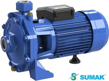 Sumak SMKT220-S   2.2Hp 380V  Çift Kademeli Sıcak Su Santrifüj Pompa