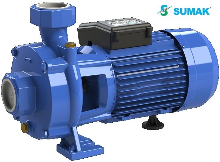 Sumak SMKT220/2-S   2.2Hp 380V  Çift Kademeli Sıcak Su Santrifüj Pompa